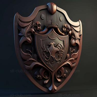 3D model shield (STL)